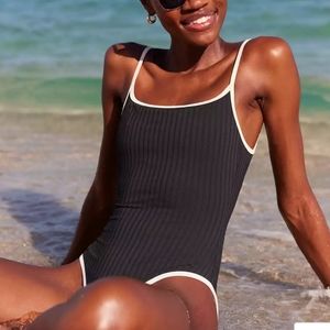 Aerie One piece swimsuit long torso tall